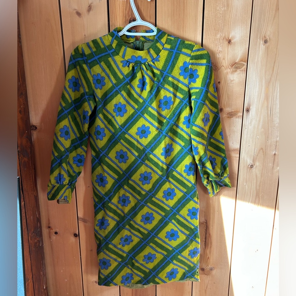 1960s Vintage Gay Gibson Dress